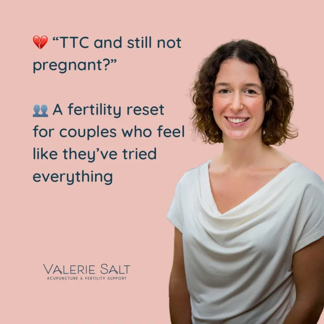 Trying to get pregnant — month after month — can start to feel like a full-time job.
And if you’re navigating it as a couple, you may feel like you’re doing everything right and still not seeing results.

Here’s the part most clinics overlook:
Fertility is a two-person process — and both egg AND sperm health matter.

That’s why I created the Conception Reset Programme — a 4-month in-person journey designed to support both partners in optimising fertility, naturally or before IVF.

💫 What’s included:
✔️ In-depth couples consultation (90 mins)
✔️ 14 in-person acupuncture sessions which you can attend together 
✔️ Nutrition & lifestyle support tailored to your fertility markers
✔️ Advice and support with testing 
✔️ Cycle and sperm health tracking

This is for you if:
• You’re trying to conceive naturally or preparing for IVF/ICSI
• You’ve been told your sperm morphology or egg quality “isn’t ideal”
• You want to work with someone who treats you like a couple — not a checklist

📍 Located on Gloucester Road in Bristol 
📥 DM “RESET” or click the link in my bio to book a free 15-minute call. Let’s make sure nothing is being overlooked.

✨ You don’t have to go through this alone — or in the dark.

#TTC #FertilitySupport #SpermHealth #EggQuality #IVFSupport #NaturalConception #FertilityJourney #FertilityAcupuncture #HolisticFertility #couplesfertility